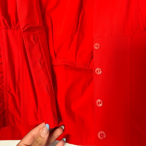 Poplum corset V neck long sleeve ZARA - Picture 6 of 6